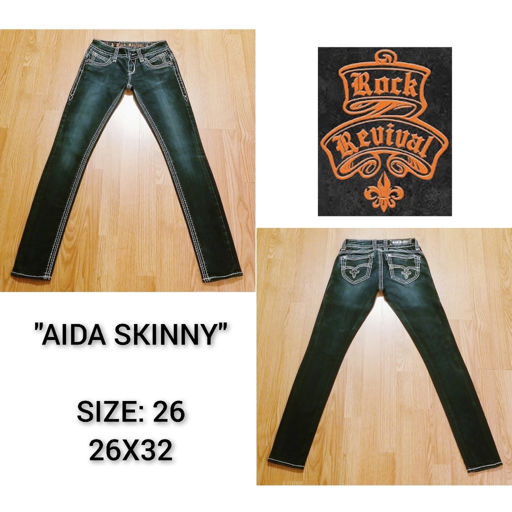 ROCK REVIVAL "Aida Skinny" Jeans